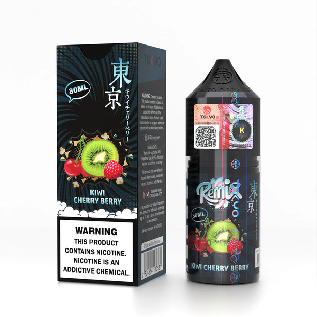 Tokyo Remix Series Kiwi Cherry Berry 30ml
