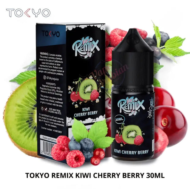 Tokyo Remix Series Kiwi Cherry Berry 30ml