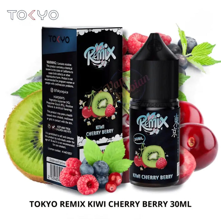 Tokyo Remix Series Kiwi Cherry Berry 30ml