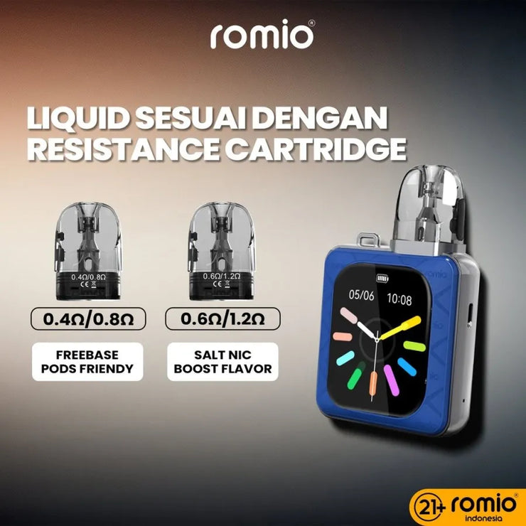 ROMIO ASTRO Pod Kit – Smart Vaping with Bluetooth & Gaming