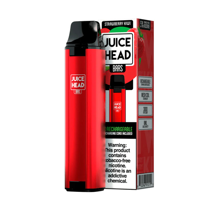 STRAWBERRY KIWI – JUICE HEAD BAR DISPOSABLE | 3000 PUFFS