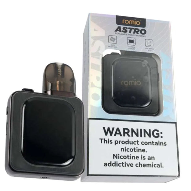 ROMIO ASTRO Pod Kit – Smart Vaping with Bluetooth & Gaming