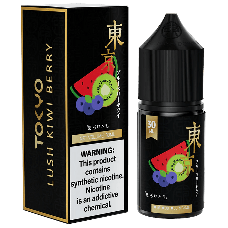 TOKYO GOLDEN SERIES LUSH KIWI BERRY SALTNIC 30ML - E - Liquids - Nova Puff Nova Puff
