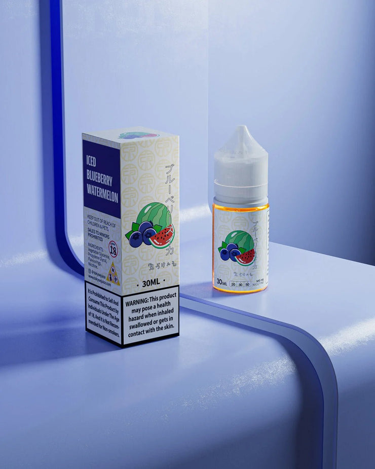 TOKYO SALTNIC ICED BLUEBERRY WATERMELON 30ML - E - Liquids - Nova Puff Nova Puff