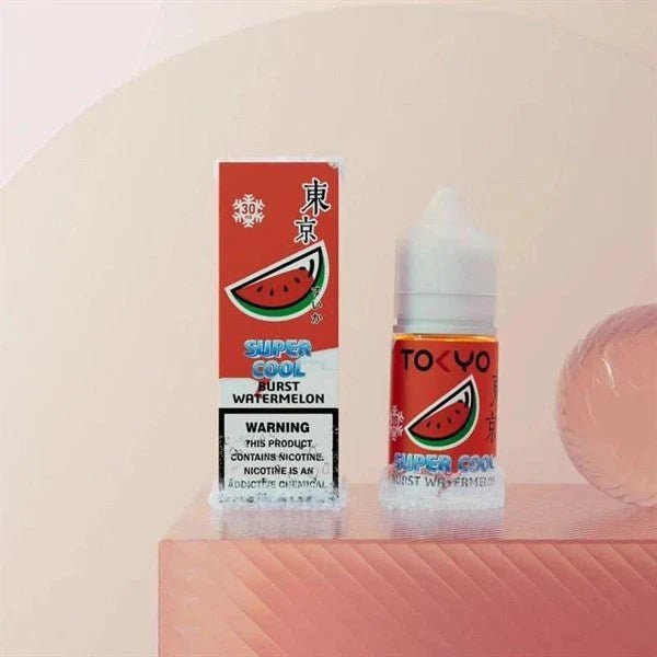 TOKYO SALTNIC SUPER COOL BURST WATERMELON 30ML/35MG - E - Liquids - Nova Puff Nova Puff