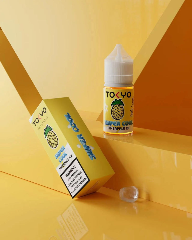 TOKYO SALTNIC SUPER COOL PINEAPPLE ICE 30ML - E - Liquids - Nova Puff Nova Puff