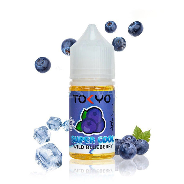 TOKYO SALTNIC SUPER COOL WILD BLUEBERRY 30ML - E - Liquids - Nova Puff Nova Puff